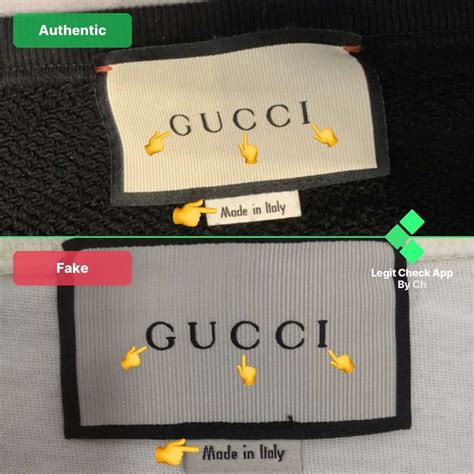 real gucci tag